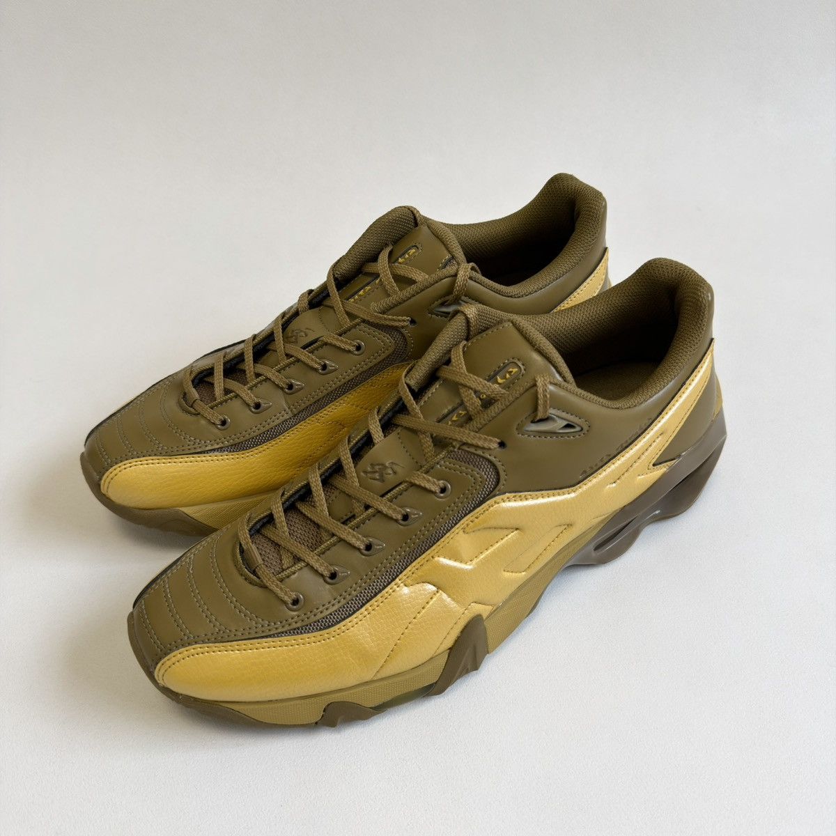 Asics × Kiko Kostadinov ‘Medallion Yellow’ Novalis Gel-Teremoa Sneakers Size US 11.5 / EU 44-45 - 4 Thumbnail