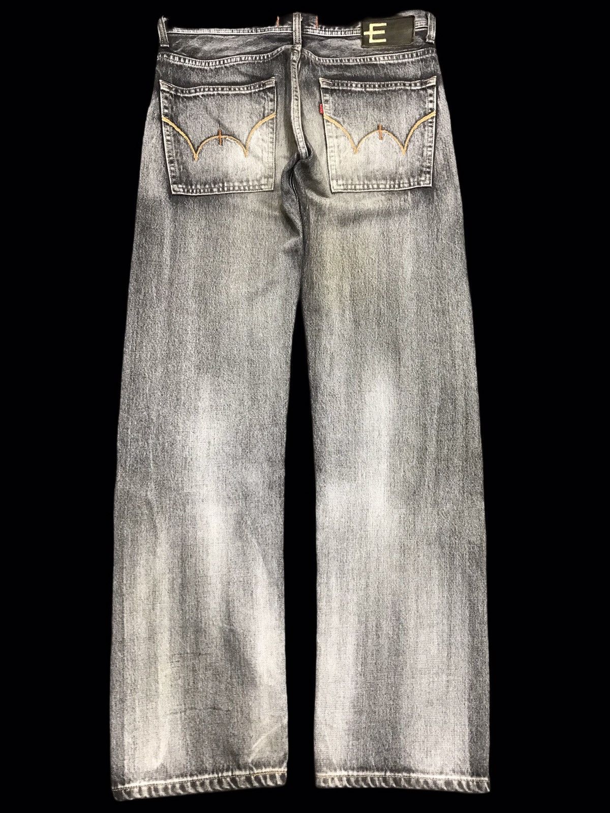 Edwin 💥ARCHIVAL💥VERY RARE EDWIN E-FUNCTION BLACK WASH DENIM F350 Size US 32 / EU 48 - 2 Thumbnail