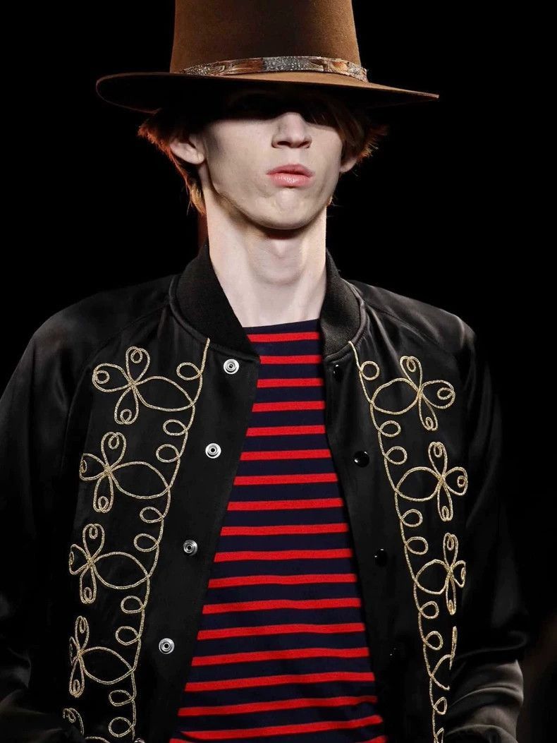 Saint Laurent Paris Saint Laurent Paris Striped base long sleeved shirt-2508 Size US M / EU 48-50 / 2 - 1 Thumbnail