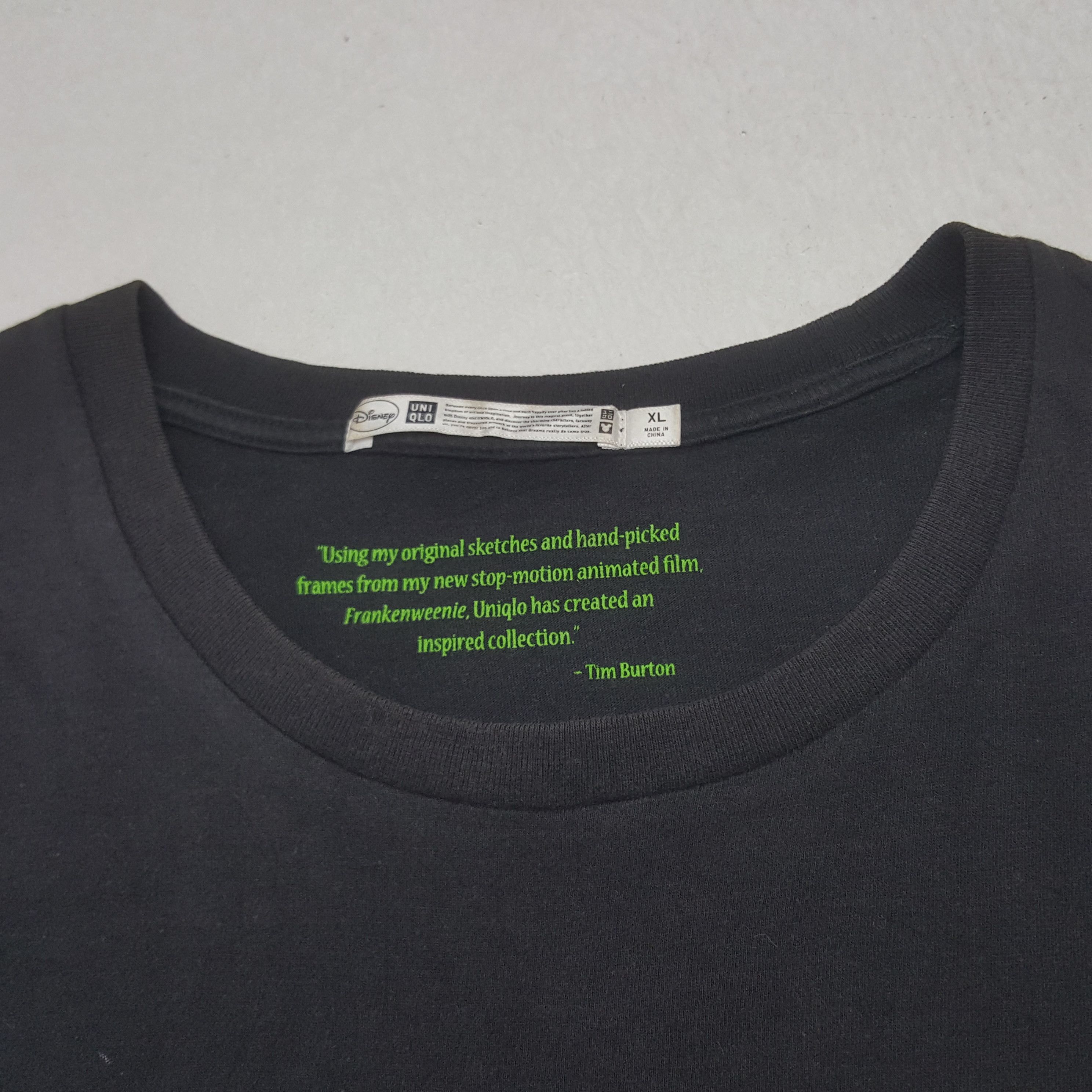 Disney Vintage Disney Tim Burton Tshirt Size US XL / EU 56 / 4 - 4 Thumbnail