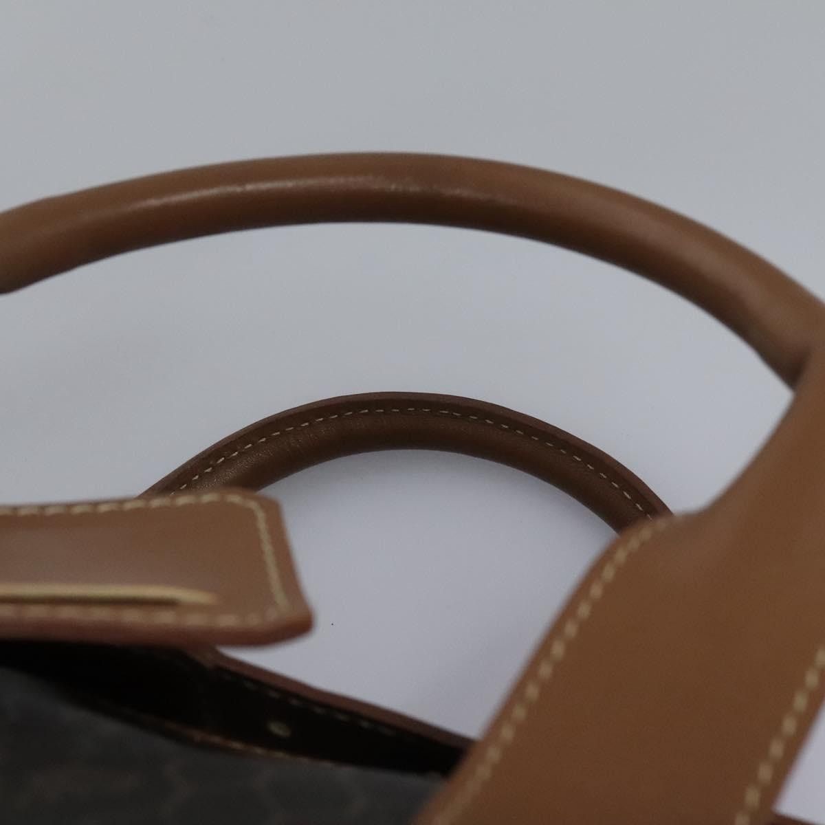 Dior DIOR Honeycomb Canvas Boston Bag Pvc Black Brown Gold Size ONE SIZE - 8 Thumbnail