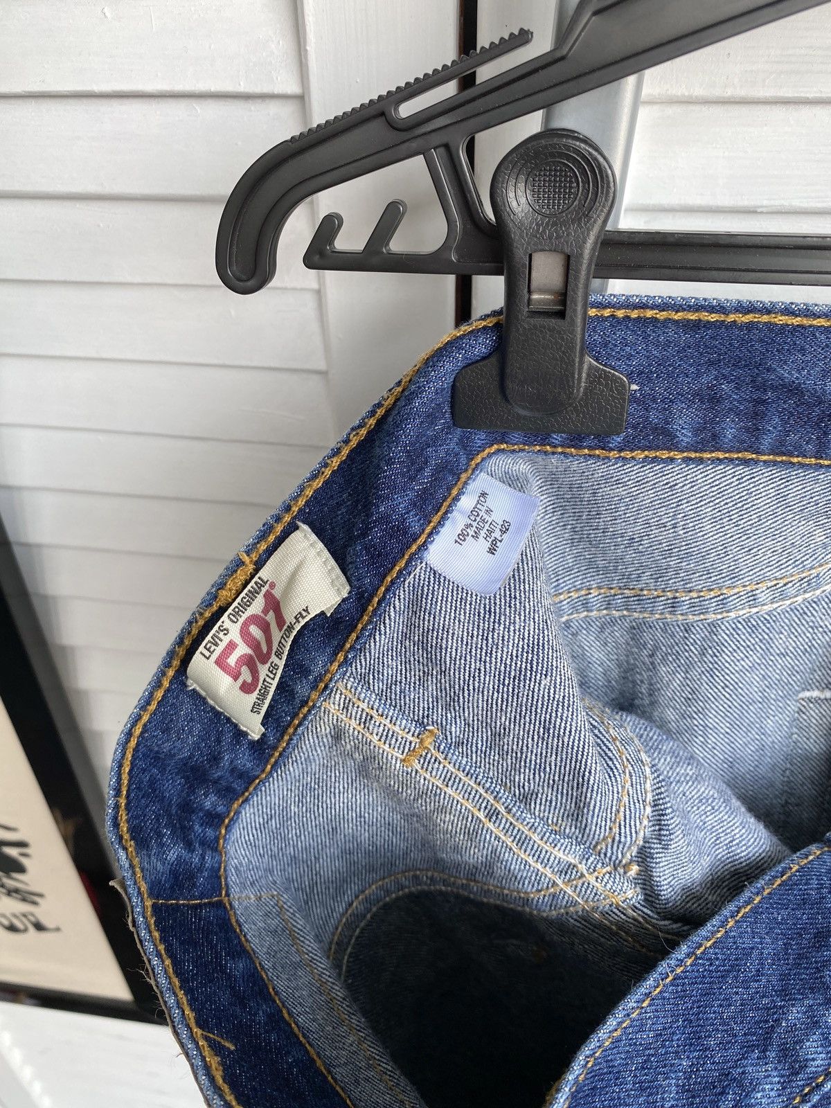 Levi's × Vintage Vintage Levis 501 Blue Denim Jeans Pants Haiti Size US 29 - 10 Thumbnail