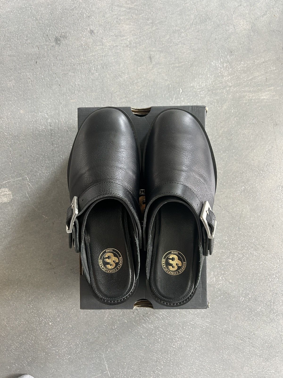 Japanese Brand Simply Complicated Lug Sole Mule | Grailed