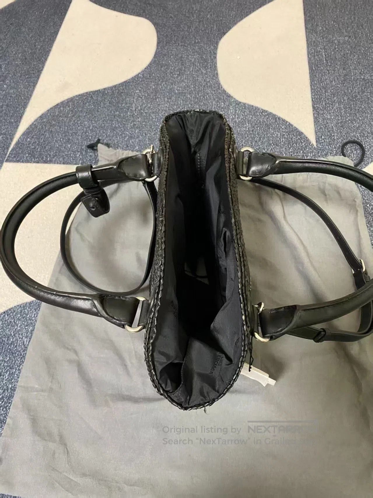 Balenciaga Balenciaga Beach Bag Straw Design. Size ONE SIZE - 4 Thumbnail