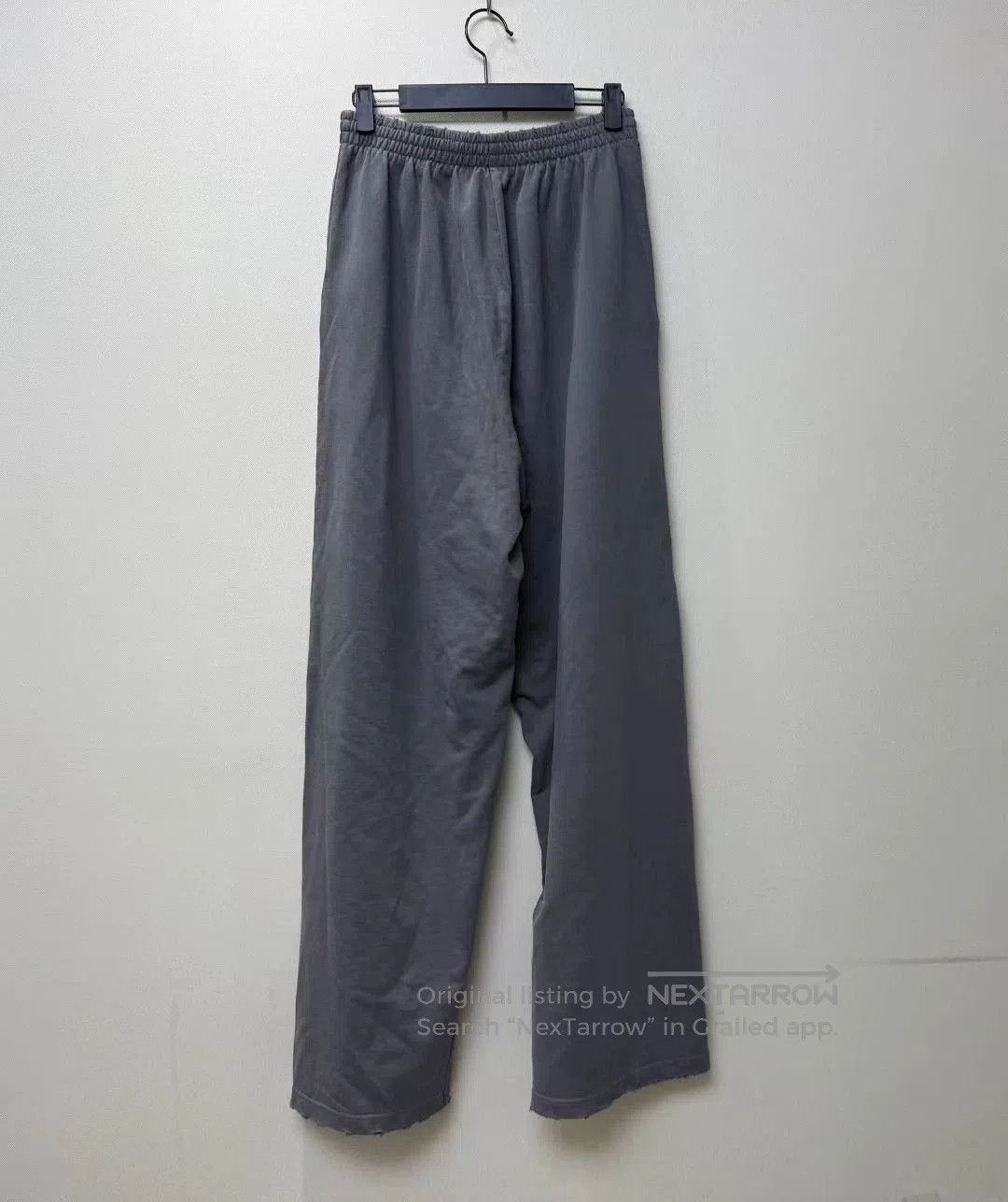 Balenciaga Balenciaga Black Gray Crackle Coke Pants. Size US 36 / EU 52 - 4 Thumbnail