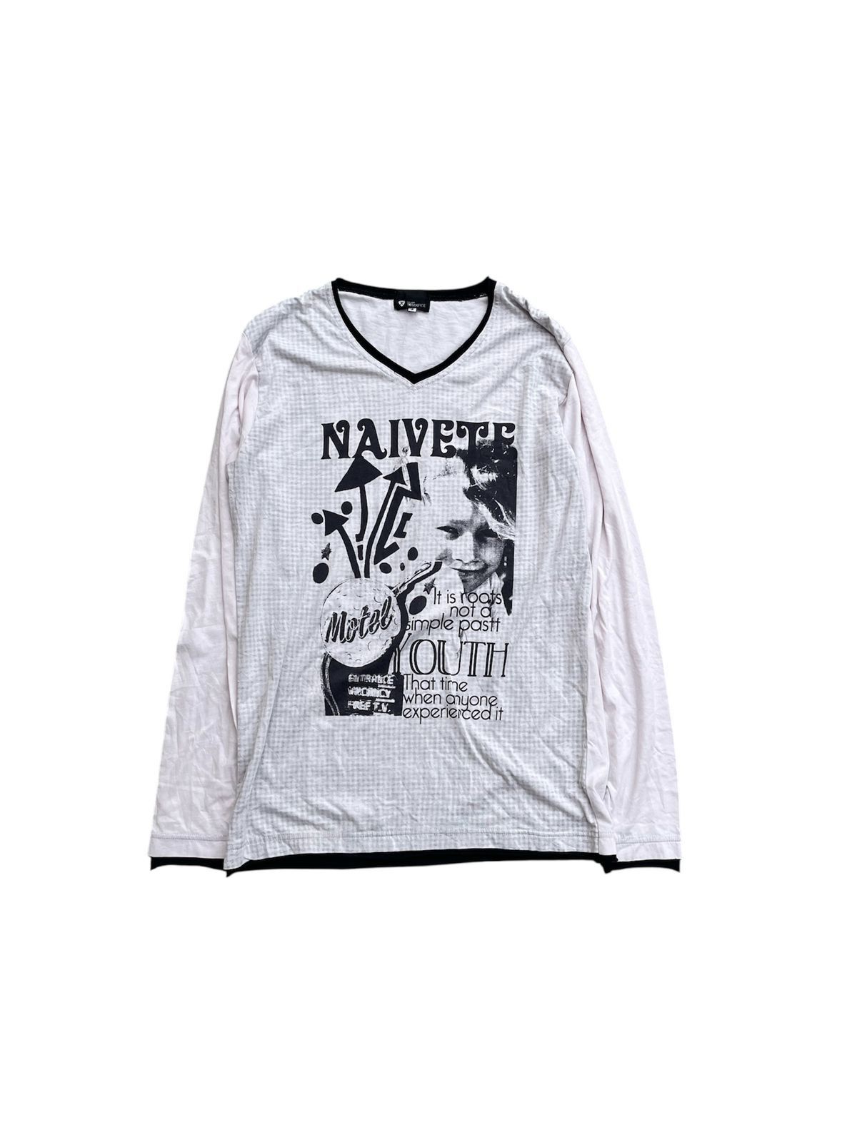 Takeo Kikuchi TKMIXPICE Poem Gothic Art Longsleeve LGB Size US S / EU 44-46 / 1 - 1 Thumbnail