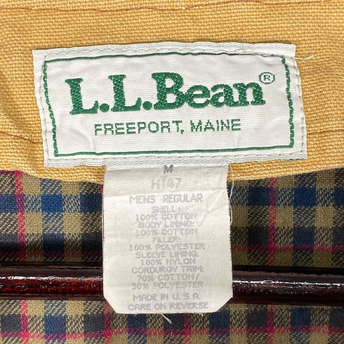 L.L. Bean × Vintage Vintage LL Bean Barn Jacket Hunting Canvas Field Size US M / EU 48-50 / 2 - 13 Thumbnail