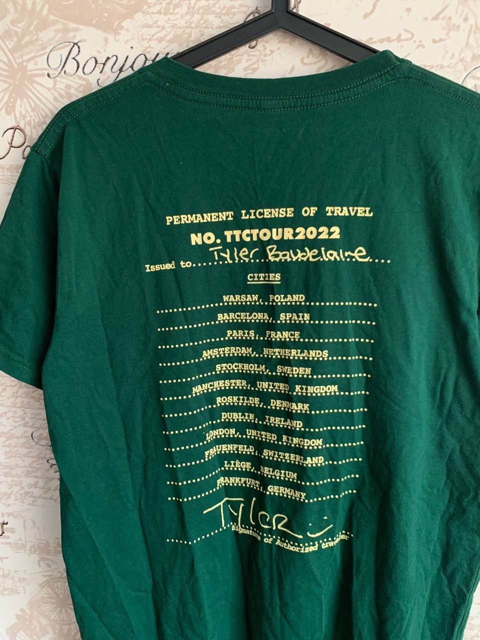 Band Tees Call me if you get lost tour Tyler The Creator t shirt Size US M / EU 48-50 / 2 - 5 Thumbnail