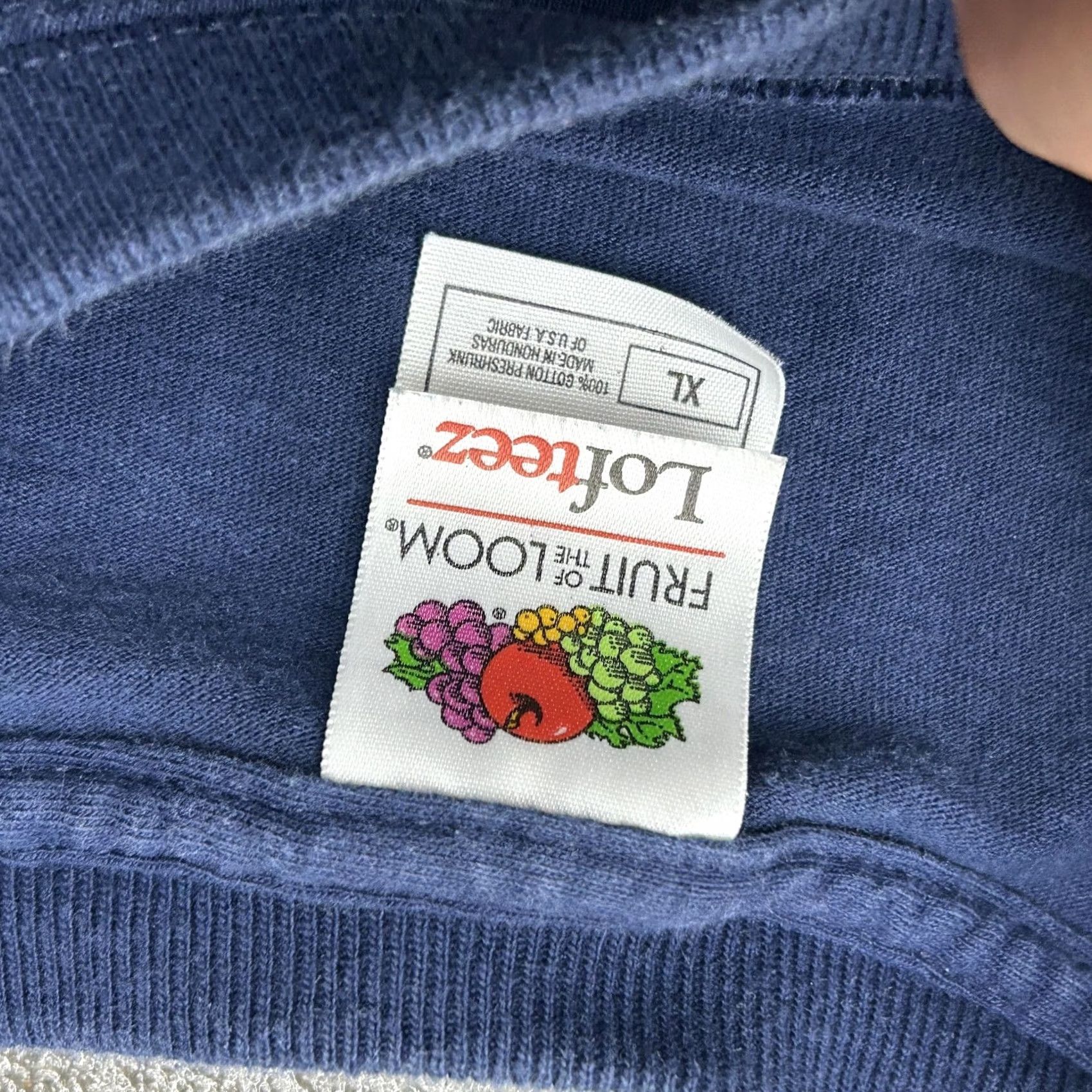 Fruit Of The Loom VINTAGE Stick With It Fitness Shirt Mens XL Blue 2003 Football Hampton 2000s Size US XL / EU 56 / 4 - 3 Thumbnail