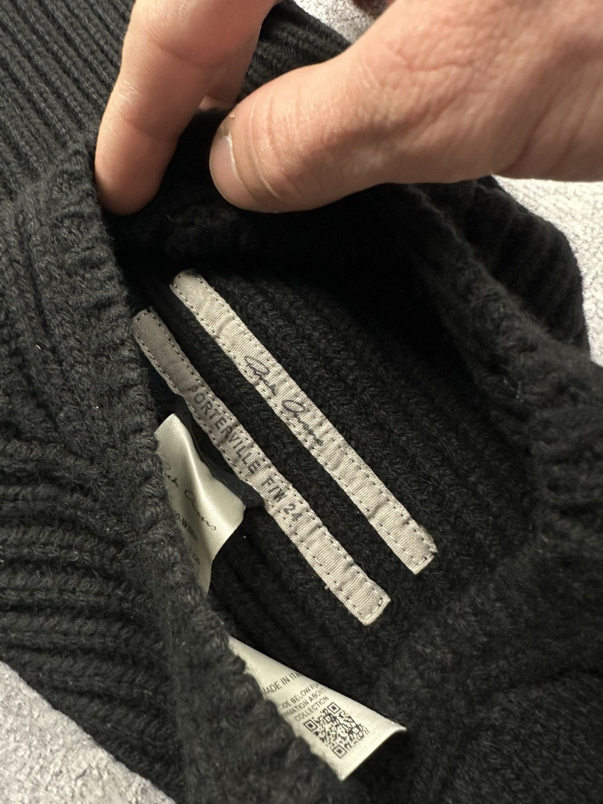 Rick Owens Rick Owens Porterville Runway Cashmere Balaclava Skull Mask Size ONE SIZE - 8 Thumbnail