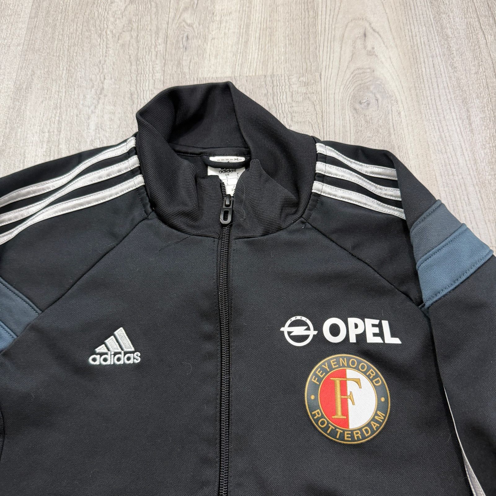 Adidas Adidas Feyenoord Rotterdam Training Jacket Men's Large Size US L / EU 52-54 / 3 - 3 Thumbnail