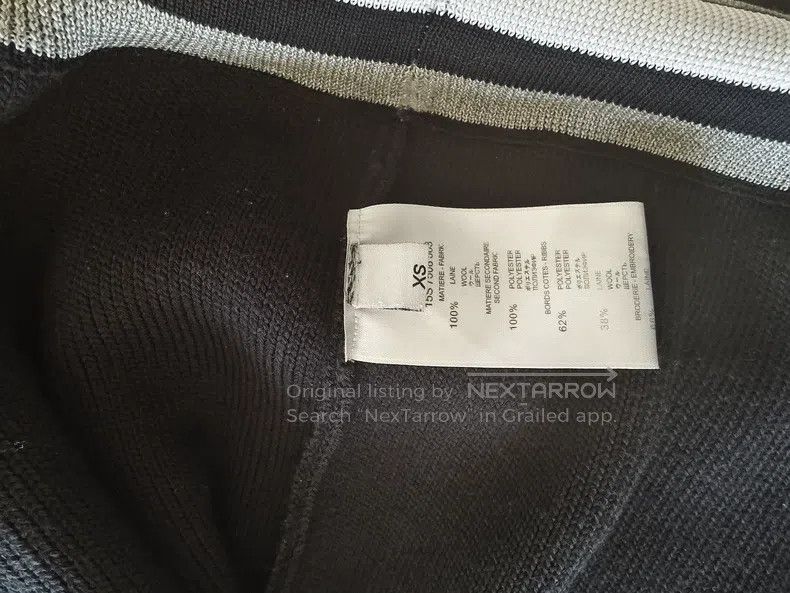 Givenchy Givenchy Number 17 baseball jacket, size XS, black with bl Size US XS / EU 42 / 0 - 4 Thumbnail