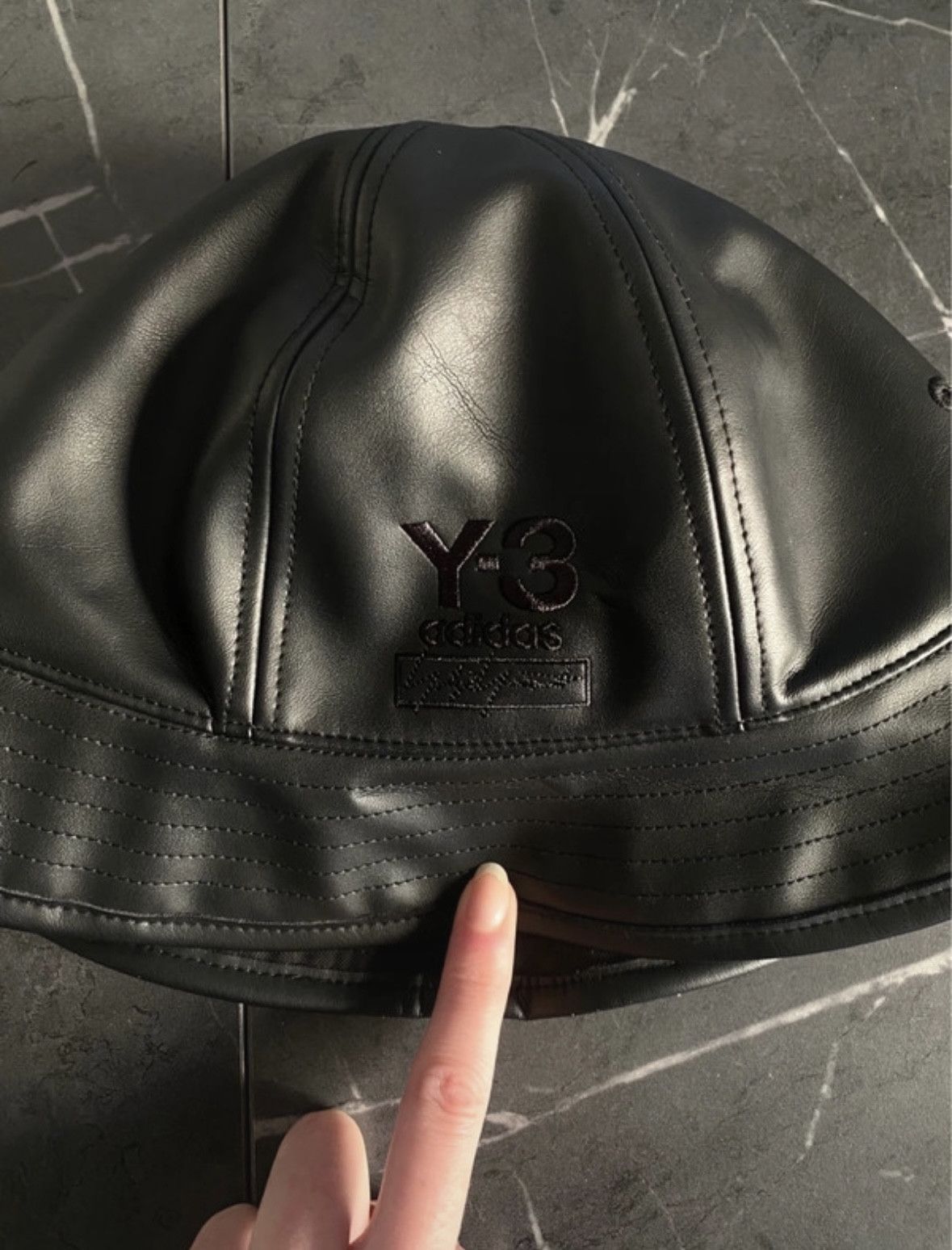 Y-3 reversable bucket hat