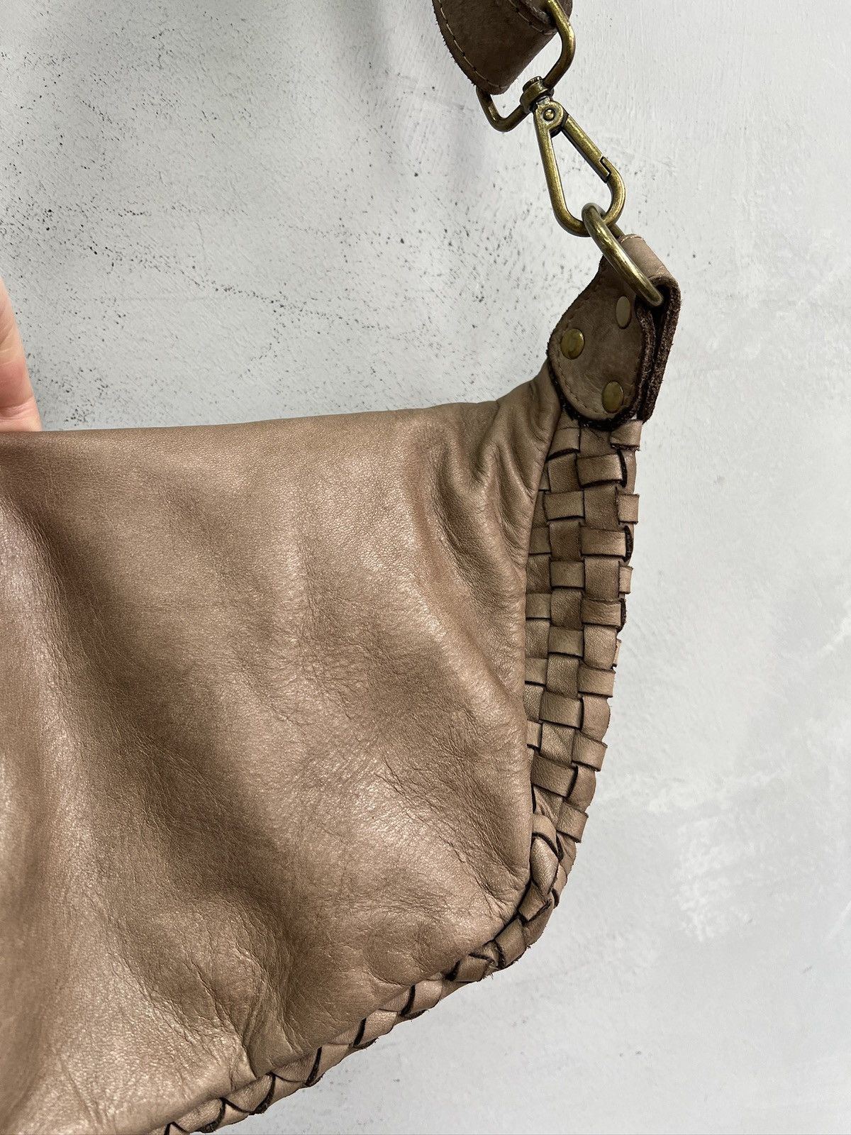 KMRii Avant garde waist bag leather brown kmrii style y2k Size ONE SIZE - 7 Thumbnail