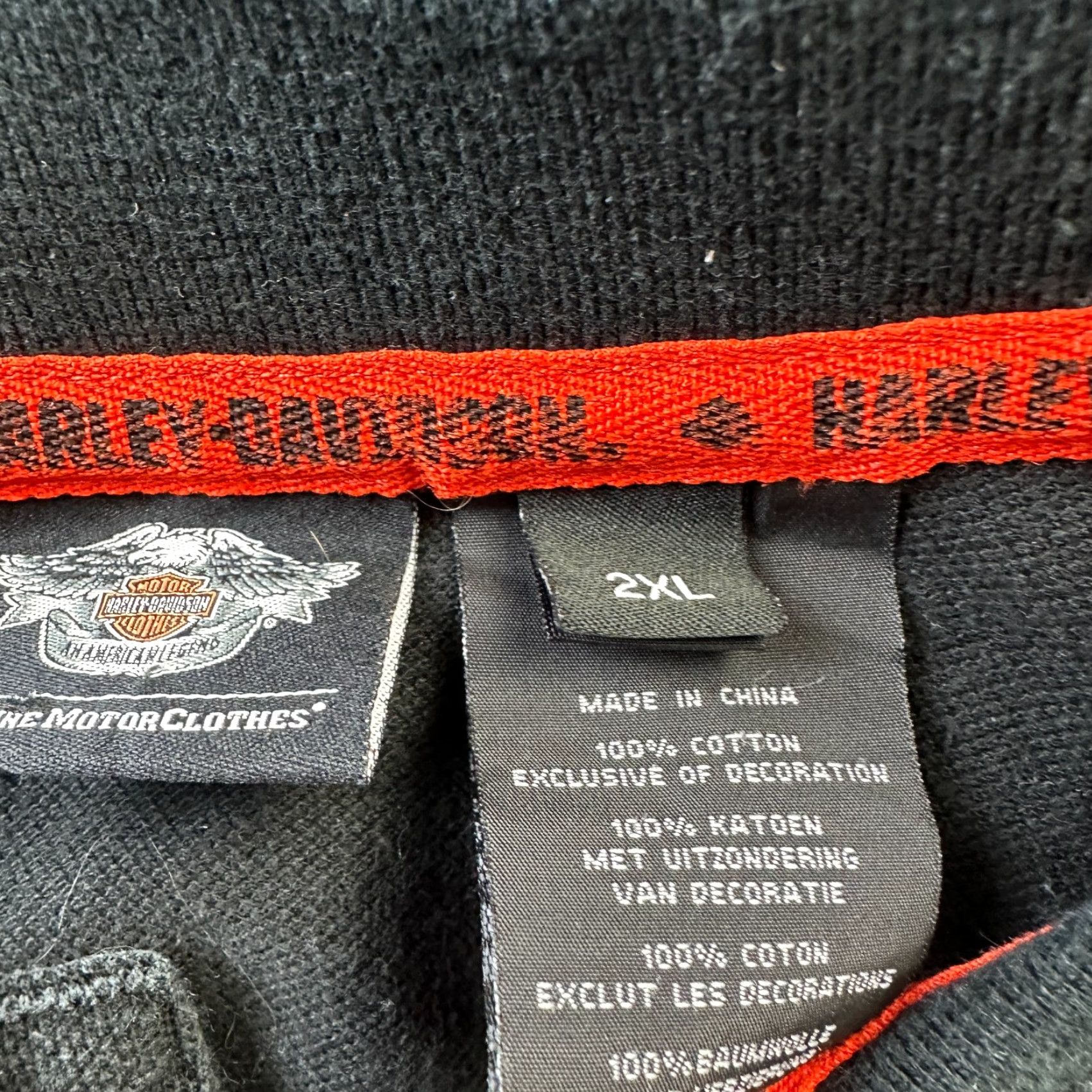Harley Davidson Harley-Davidson Shirt Mens 2XL Black Polo Short Sleeve Helmet Logo Vintage No Size US XXL / EU 58 / 5 - 7 Thumbnail