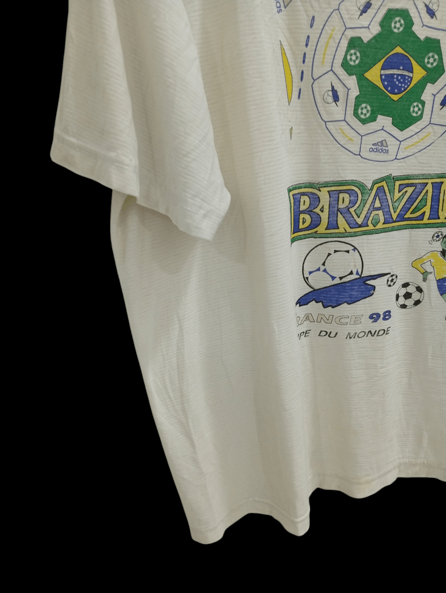 Vintage 🔥🔥Vintage France 98 Coupe Du Monde T-Shirt Size US L / EU 52-54 / 3 - 5 Thumbnail
