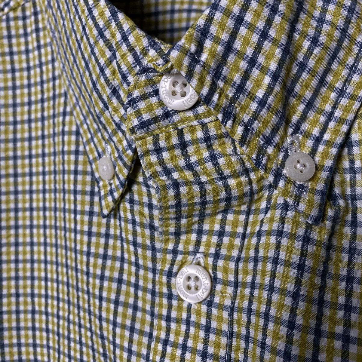 Japanese Brand × Montbell vintage montbell plaid button shirt s/s Size US L / EU 52-54 / 3 - 5 Thumbnail