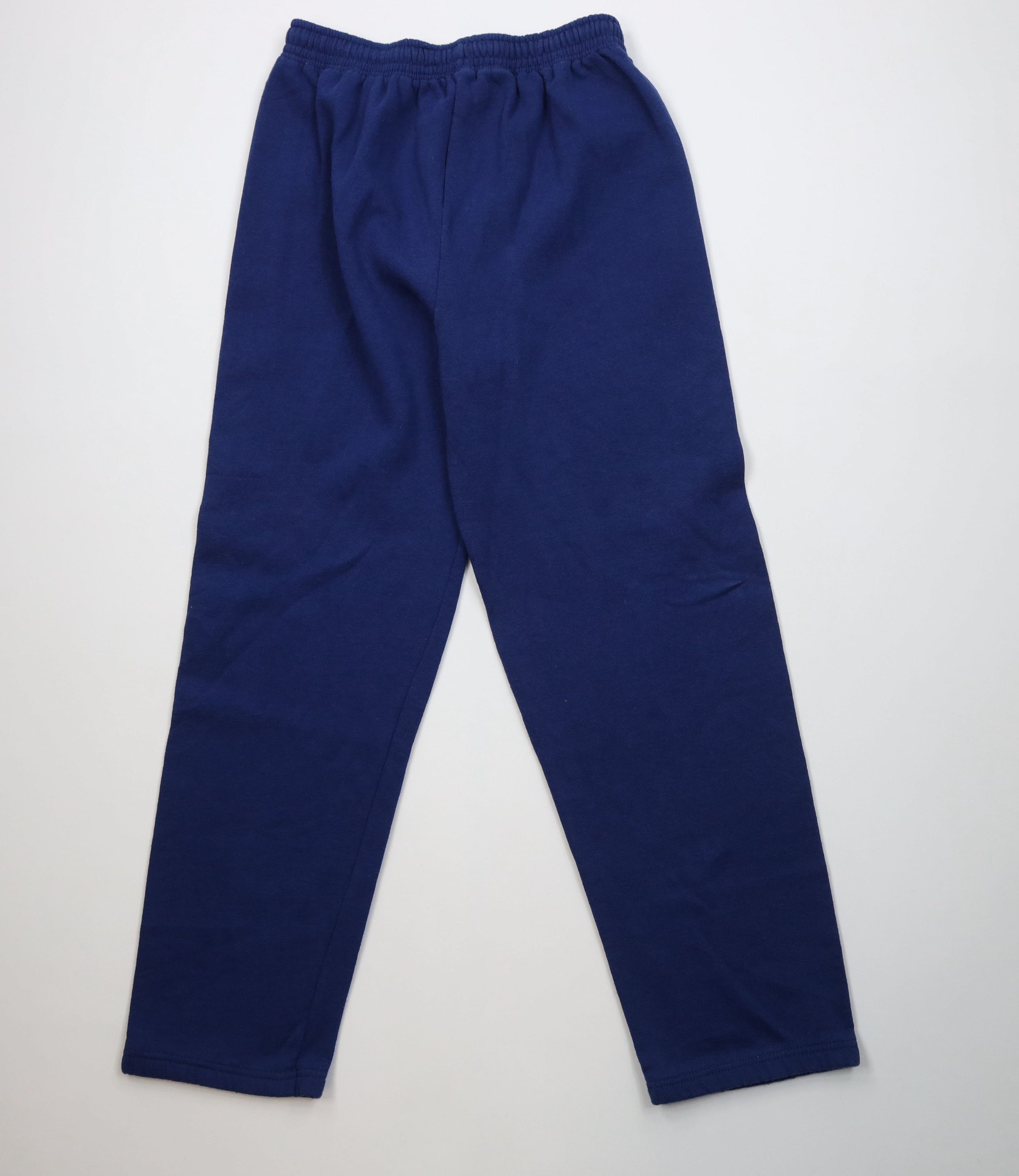Vintage Vintage 90s Streetwear Faded Blank Sweatpants Pants Blue USA Size US 36 / EU 52 - 7 Thumbnail