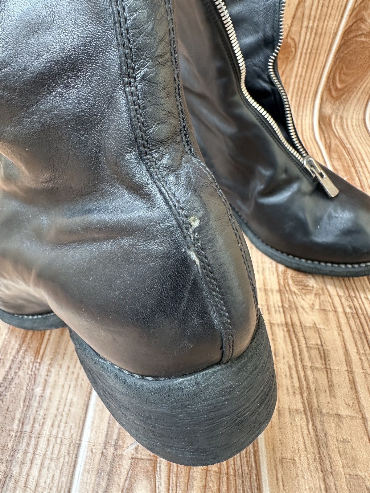 Guidi Guidi PL2 Front Zip Boots Full Grain Horse Leather Size US 7 / IT 37 - 17 Thumbnail