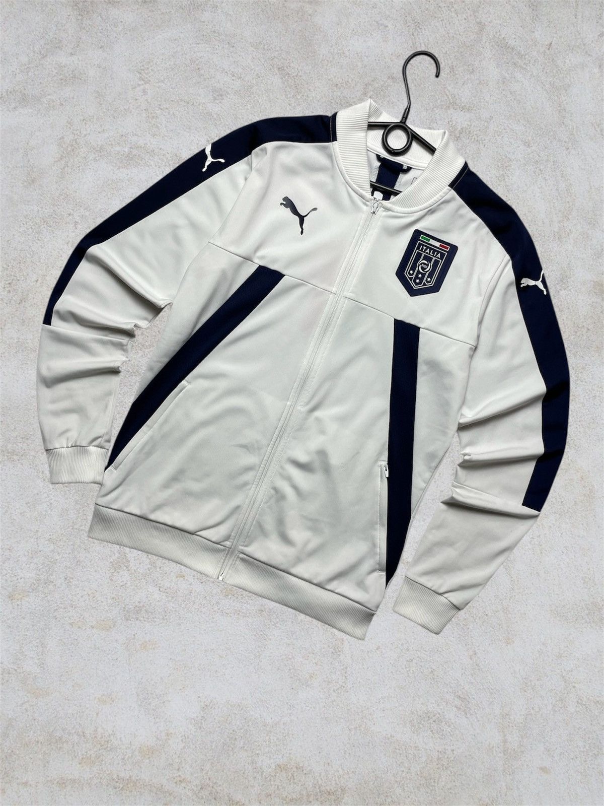 Puma Puma Italy soccer long sleeve zip up size M medium Size US M / EU 48-50 / 2 - 1 Thumbnail