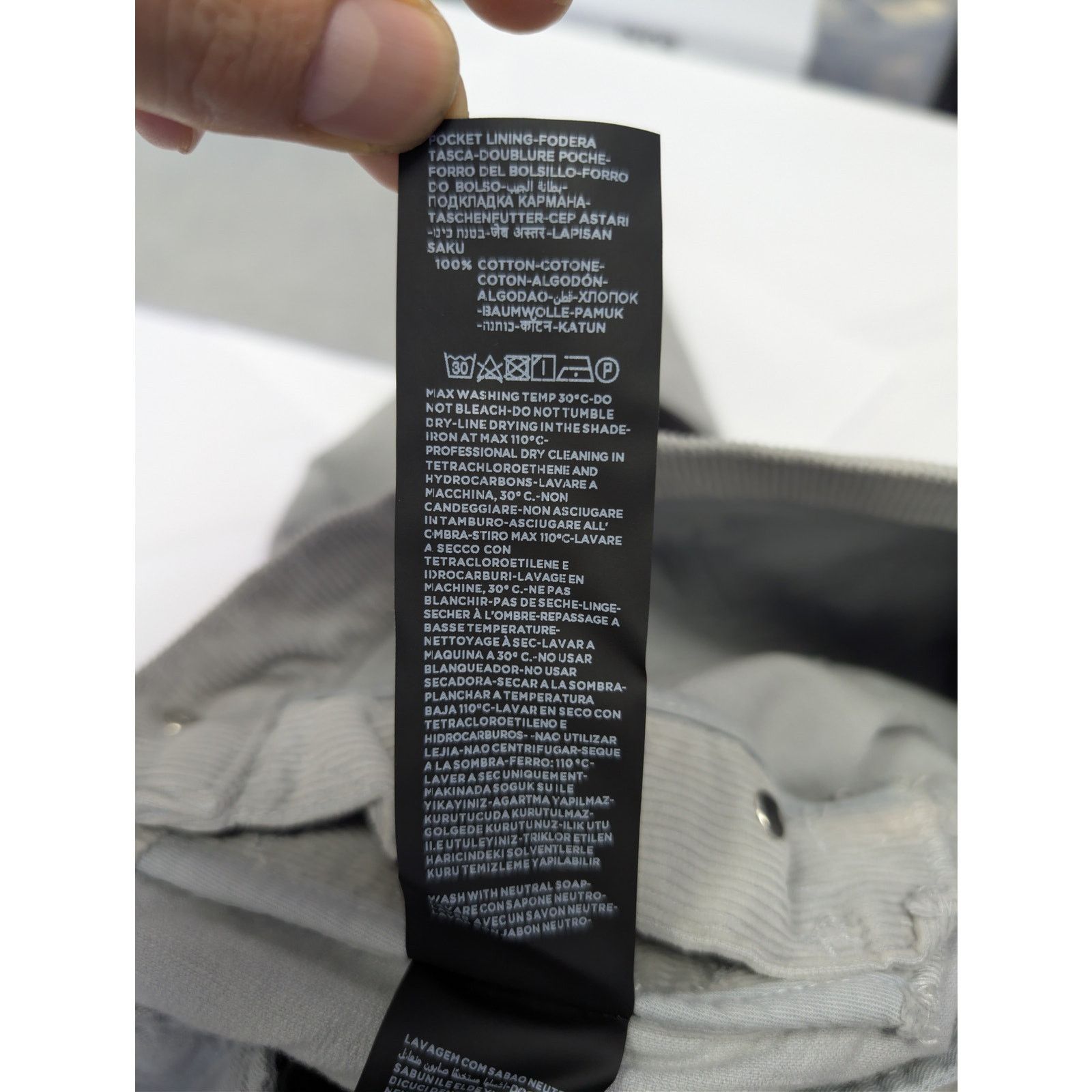 Tom Ford o1rshd1 Slim Jeans in Grey Size US 36 / EU 52 - 19 Thumbnail