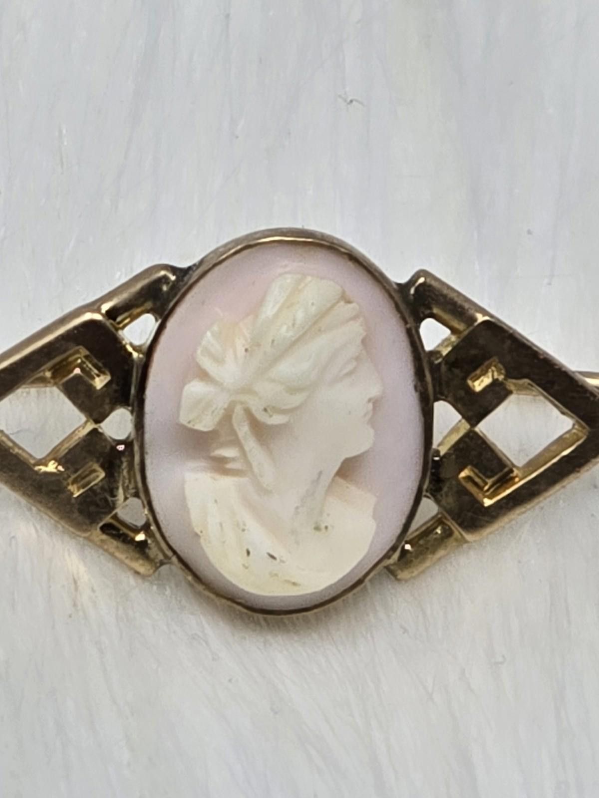 Other Antique Victorian 10k Gold Carved Cameo Brooch Pin 2.5g Size ONE SIZE - 2 Thumbnail