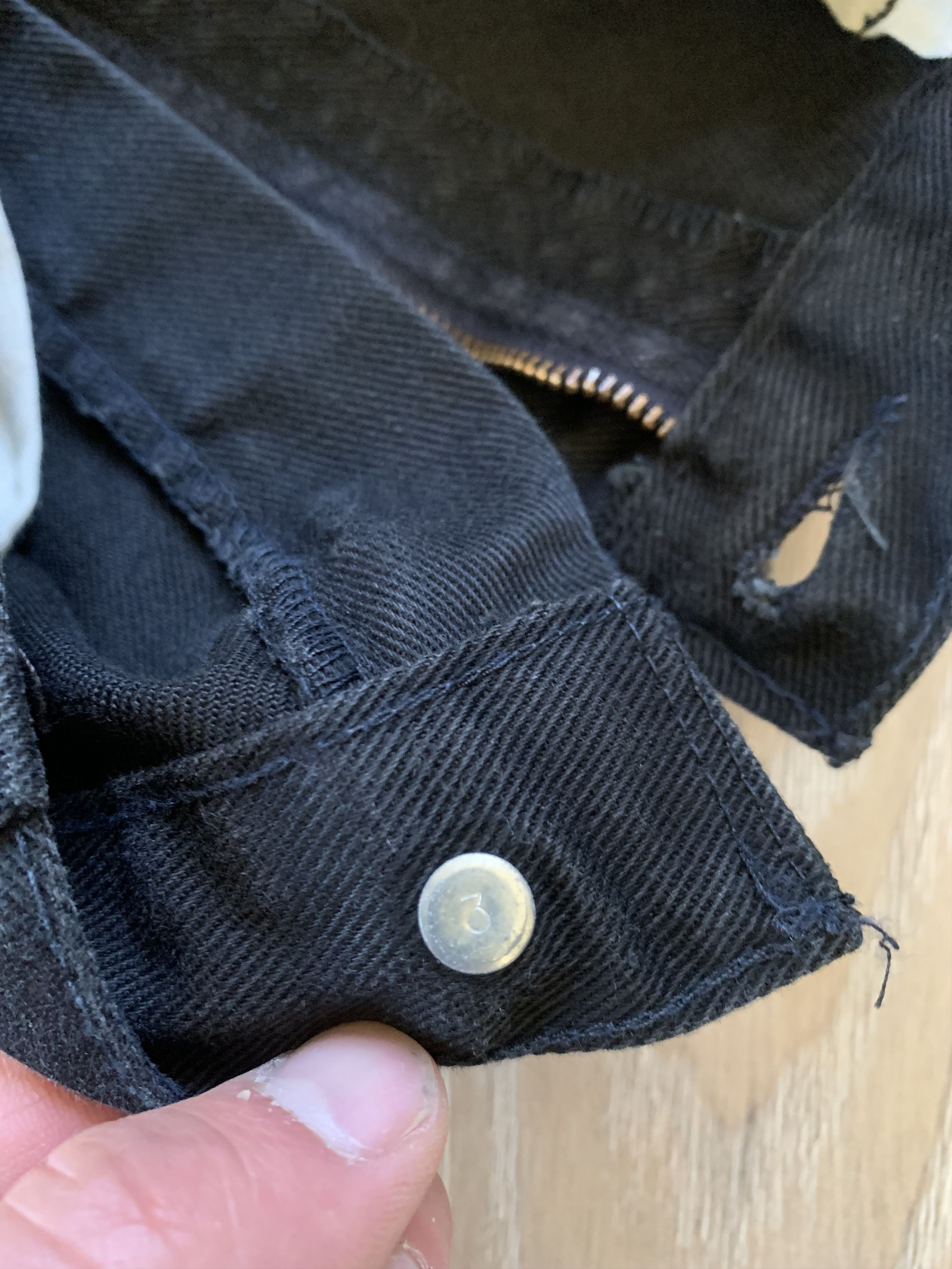 Levi's Rare Mens Levi's 518 Sta Prest Black Tab Jeans Size US 34 / EU 50 - 12 Thumbnail