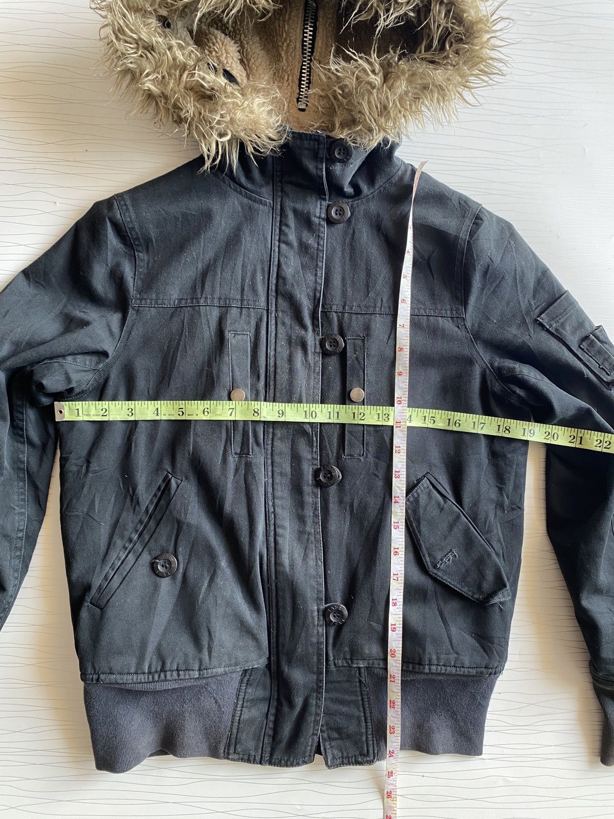 20471120 Japanes Brand Jassie Parka Fur Jacket Sherpa Detachable Hood Size US M / EU 48-50 / 2 - 11 Thumbnail