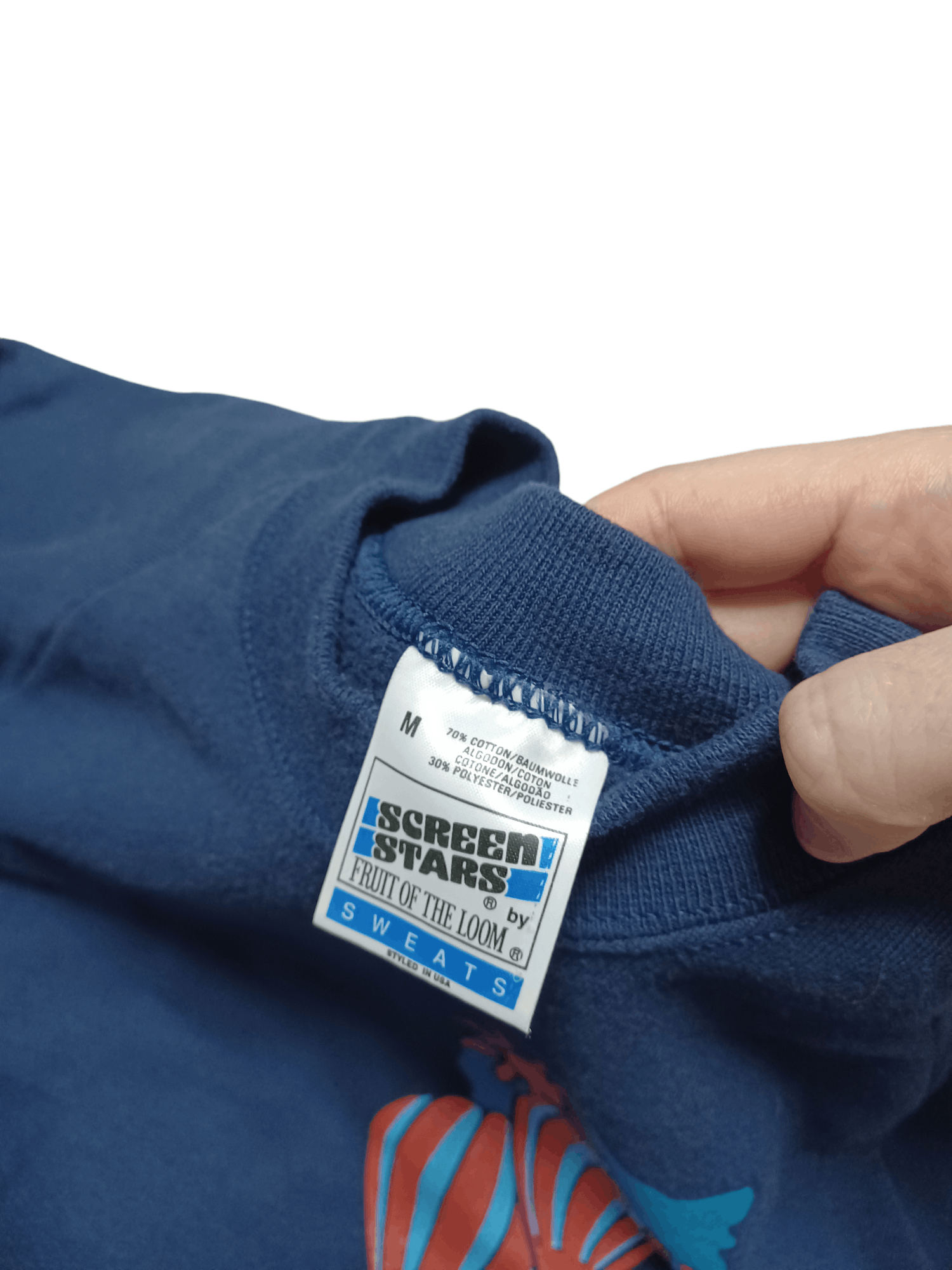 Fruit Of The Loom BALLOON SAFARIES 90S VINTAGE SCREENSTARS BOXY SWEATSHIRT Size US M / EU 48-50 / 2 - 4 Thumbnail