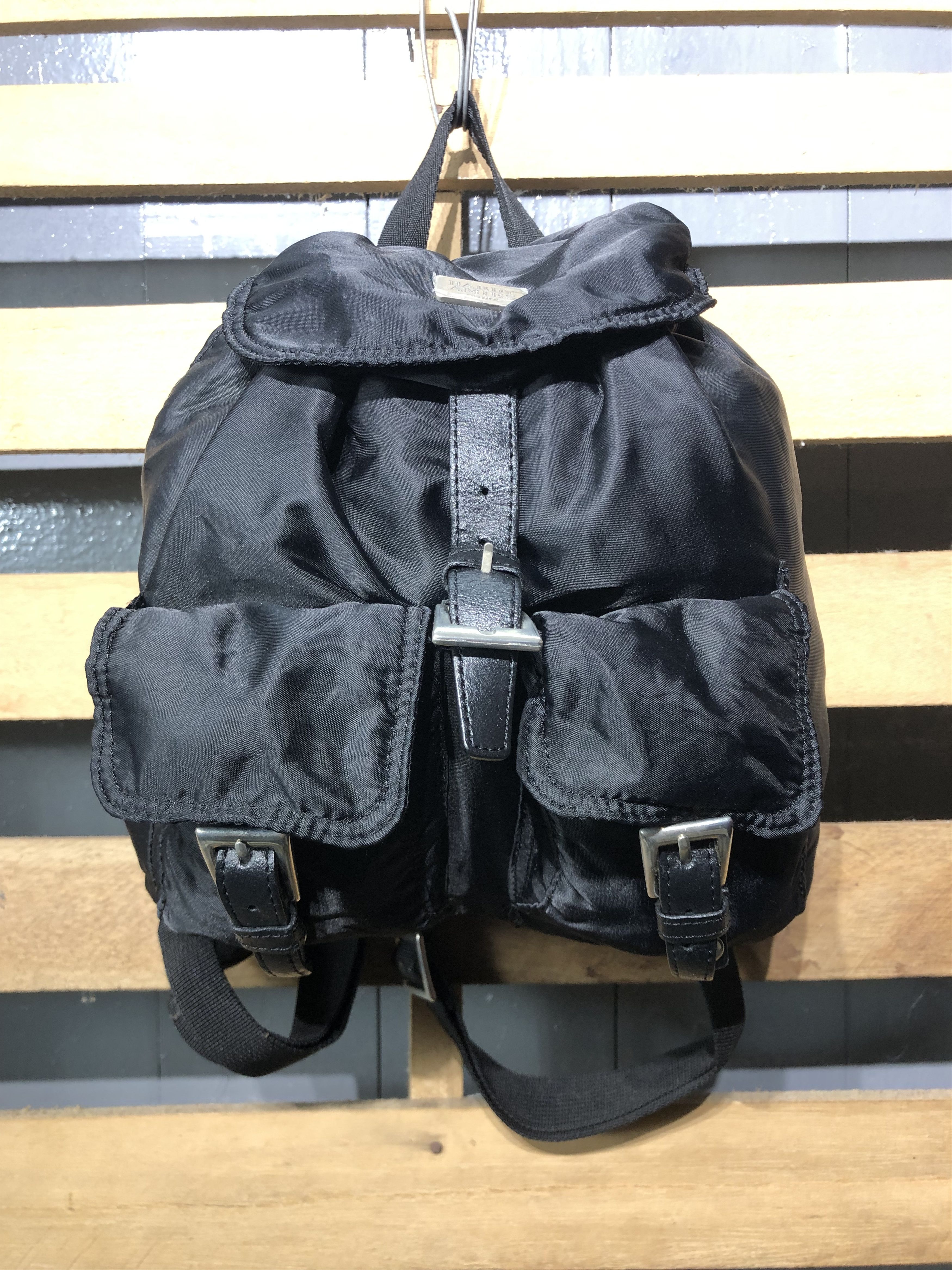 Japanese Brand Japanese Multipocket Style Nylon Mini Backpack Size ONE SIZE - 8 Thumbnail