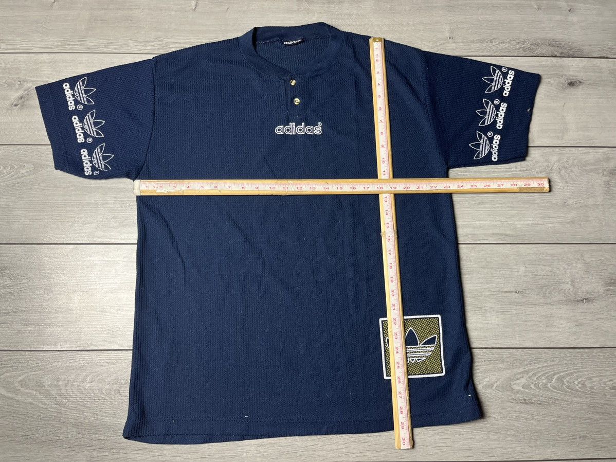 Adidas Vintage Adidas trefoil Tshirt 90s size XLarge Size US XL / EU 56 / 4 - 5 Thumbnail