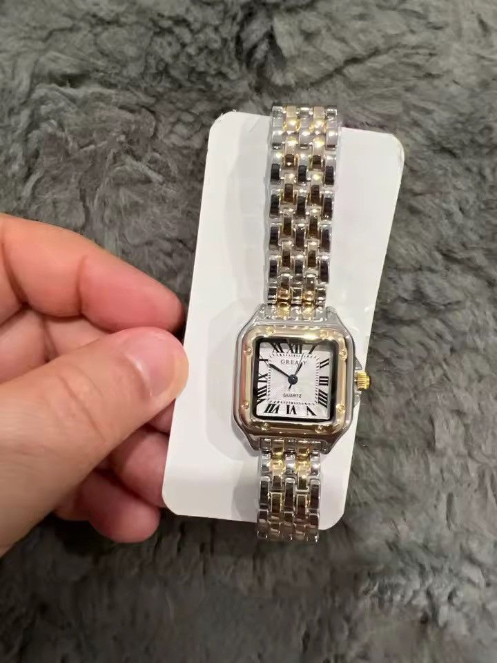 Japanese Brand Vintage 90s vintage retro luxury style quartz silver watch Size ONE SIZE - 2 Thumbnail