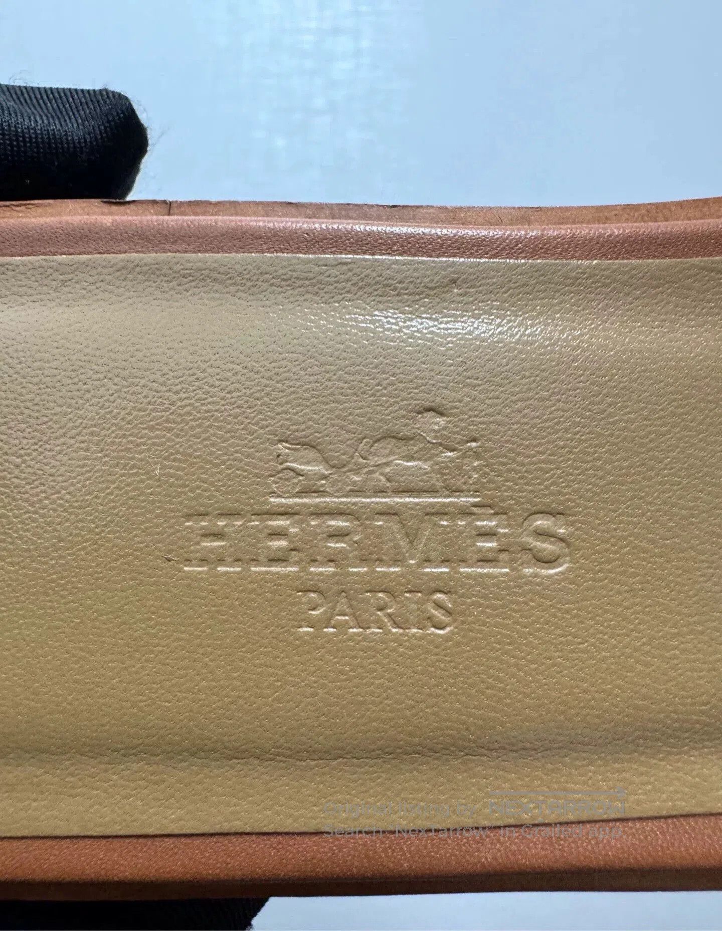 Hermes Hermes Oran H Logo Slide Sandals. Size US 7 / IT 37 - 7 Thumbnail