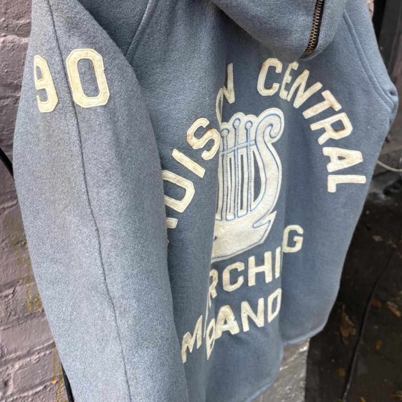Vintage Vintage 70s Gorga Athletic Wear Wool Zip Up Varsity Jacket Size US M / EU 48-50 / 2 - 3 Thumbnail