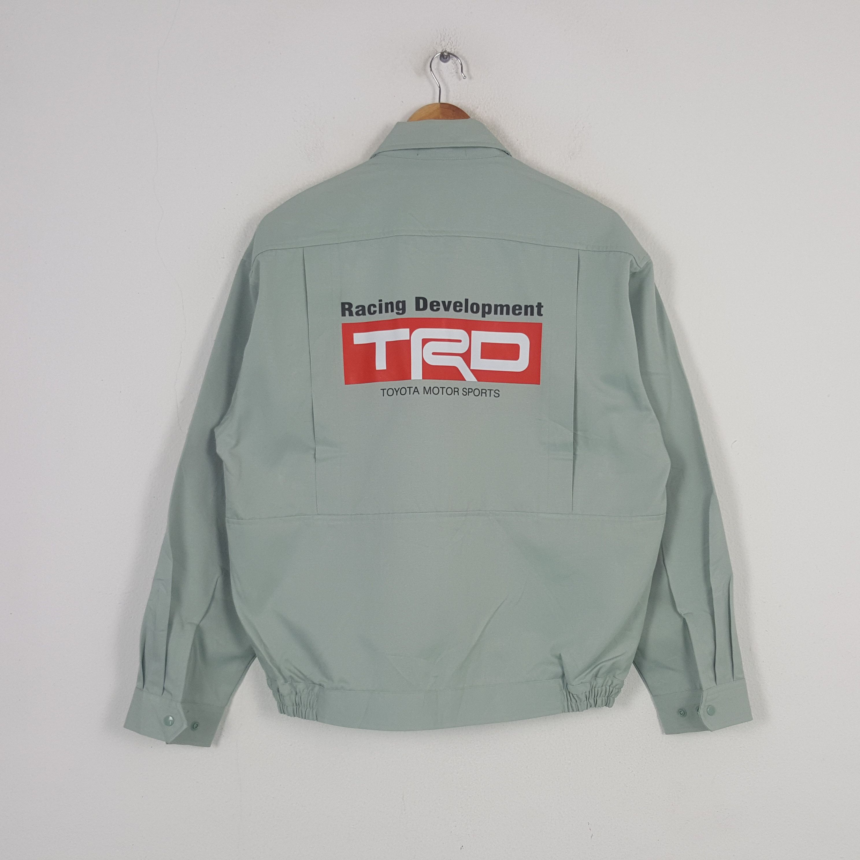Japanese Brand × Vintage Vintage TRD Racing Development Toyota Custom Jacket C288N12 Size US L / EU 52-54 / 3 - 1 Thumbnail