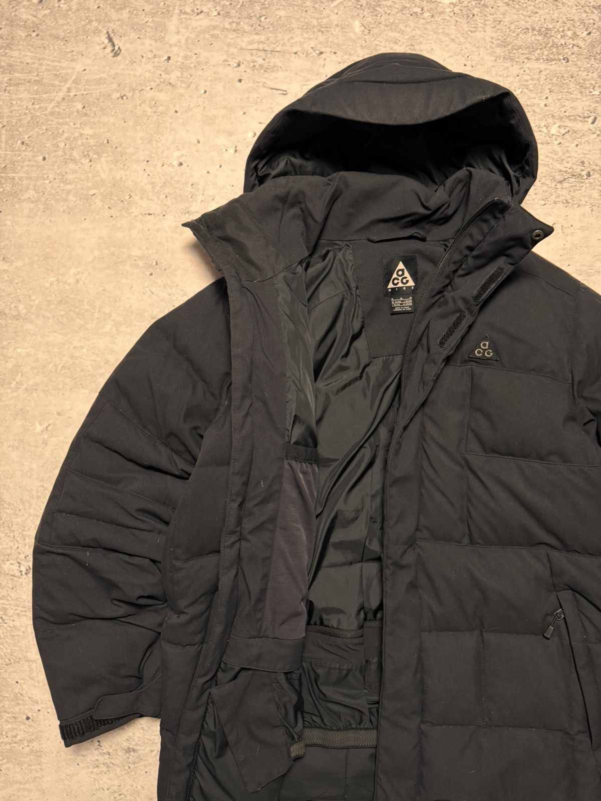 Nike × Nike ACG NIKE ACG PUFFER DOWN BASIC LOGO OVERSIZE NYLON JACKET Size US M / EU 48-50 / 2 - 7 Thumbnail
