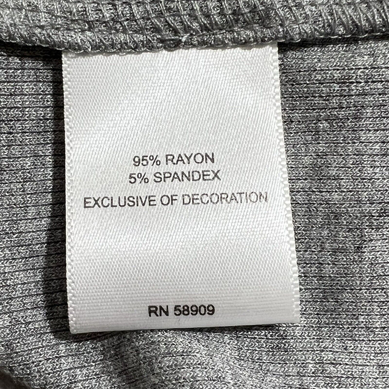 Other Gibson & Latimer Tank Top Gray Pullover Stretch Shirt Size XXL / US 16-18 / IT 52-54 - 4 Thumbnail