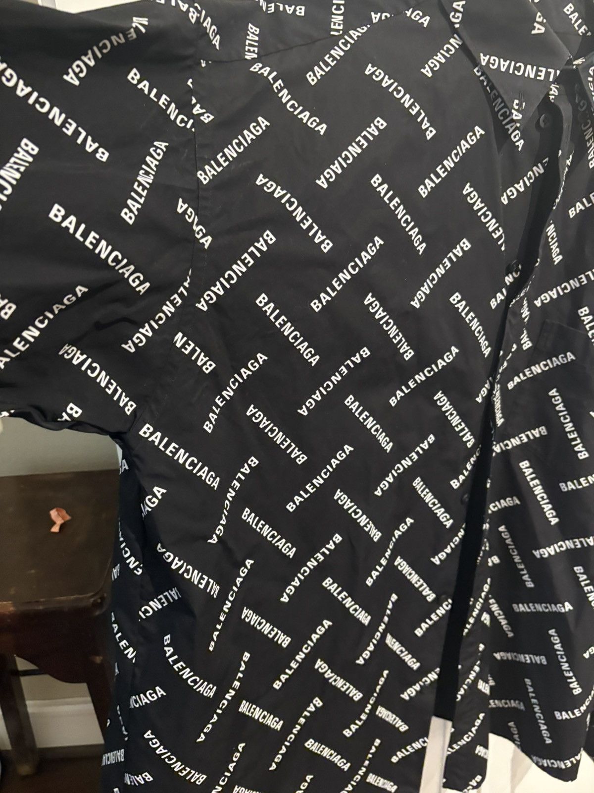 Balenciaga Balenciaga- Bal Diagonal Allover Shirt Size US L / EU 52-54 / 3 - 4 Thumbnail