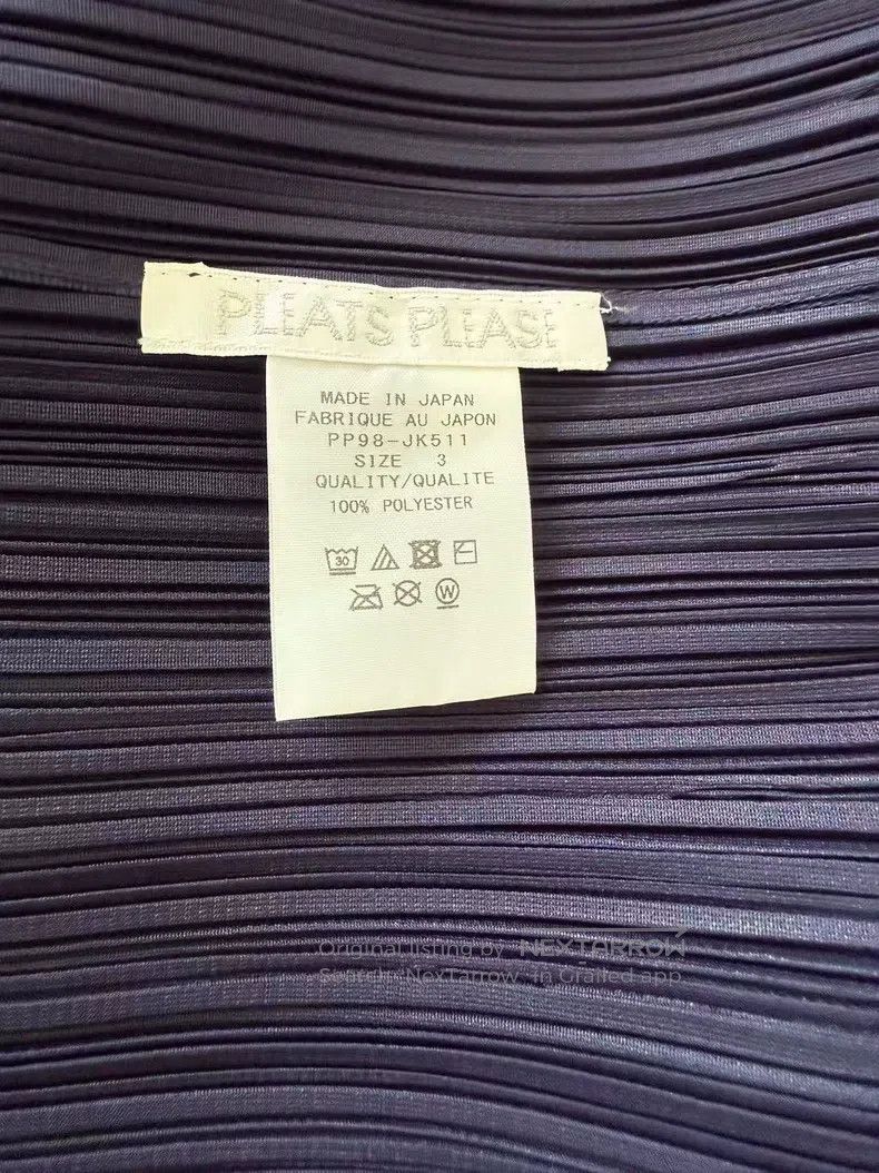 Issey Miyake Issey Miyake Blue Vest Size L / US 10 / IT 46 - 4 Thumbnail