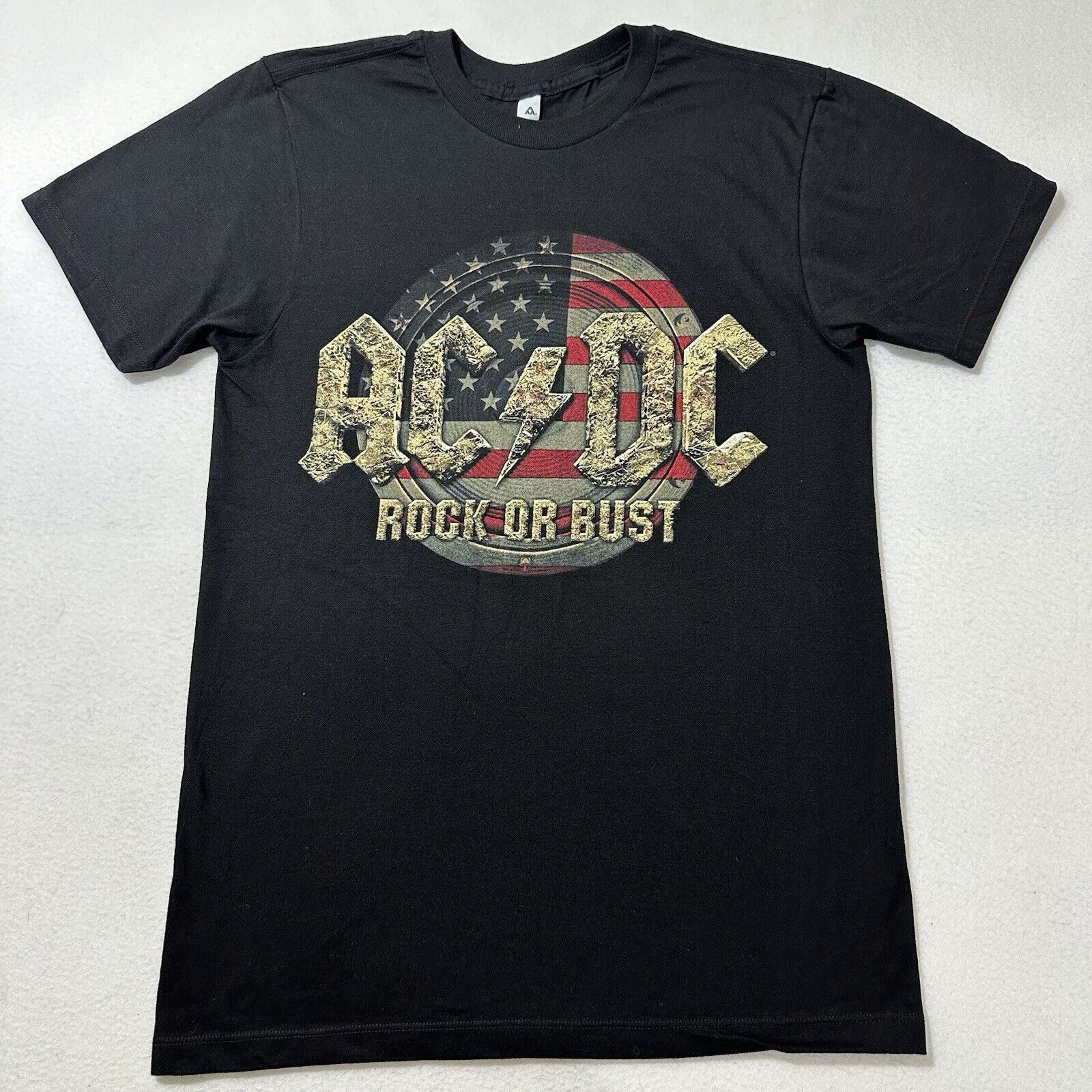 Alstyle ACDC Small Rock Or Bust America 2016 Tour Graphic T Shirt Size US S / EU 44-46 / 1 - 1 Thumbnail