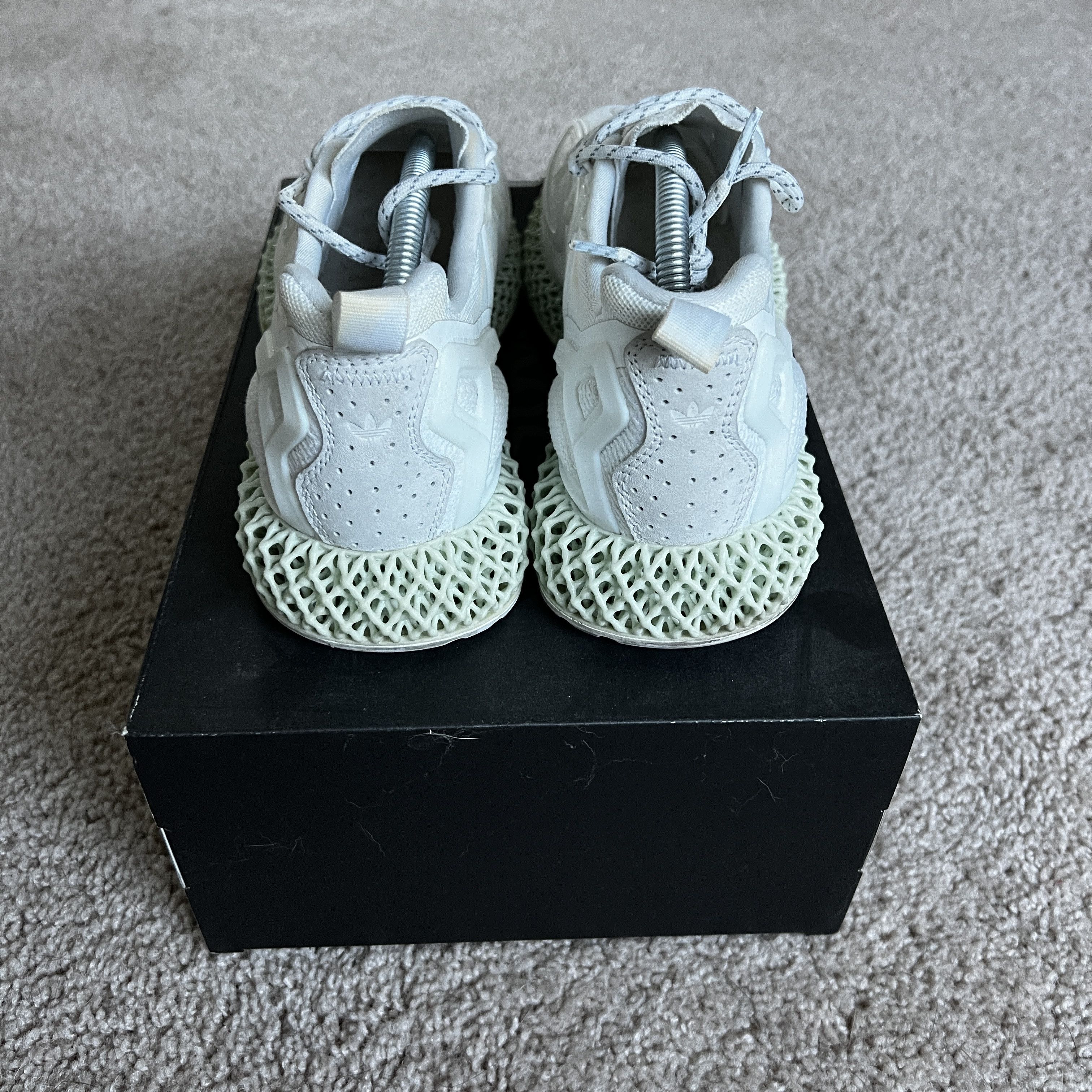 Adidas Adidas ZX 2K 4D White / Green Size US 9 / EU 42 - 3 Thumbnail