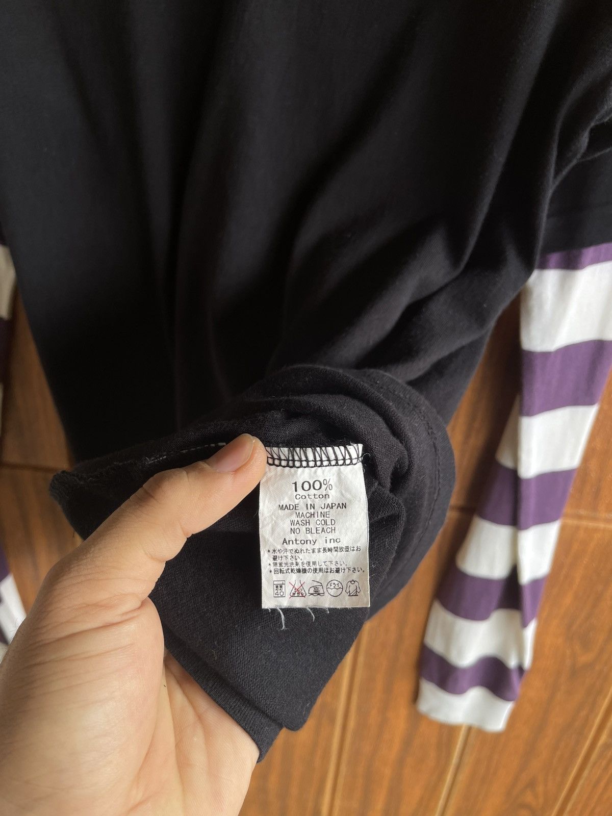 Gallery1950 Vintage🔥GALLERY 1950🔥Double Layer Striped Long Sleeve y2k Size US M / EU 48-50 / 2 - 10 Thumbnail