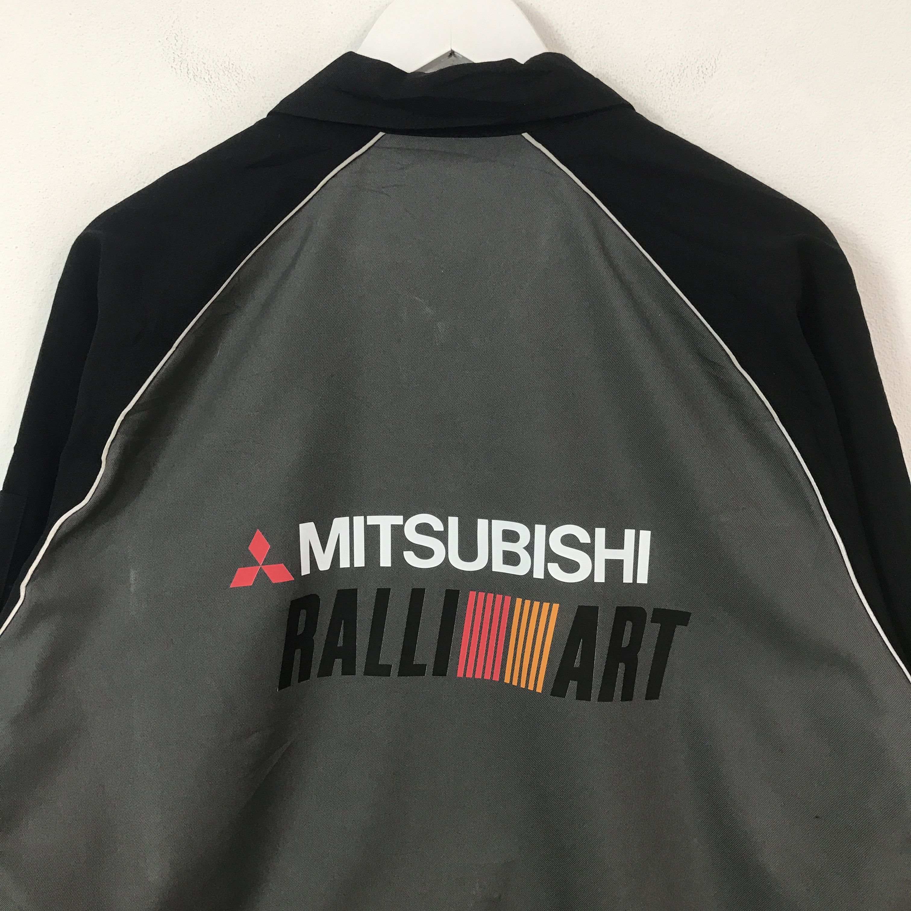 Japanese Brand Vtg Mitsubishi ralliart Racing Work Custom jacket K69B11 Size US L / EU 52-54 / 3 - 2 Thumbnail