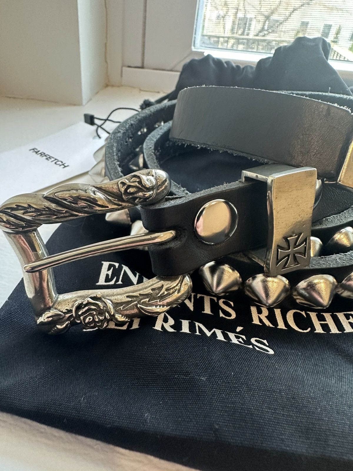 Enfants Riches Deprimes Enfants Riches Deprimes Classique Ceinture Cloutee Belt Size ONE SIZE - 3 Thumbnail