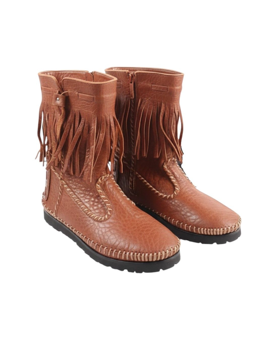 Dsquared2 LAMBSKIN LEATHER COWBOY BOOTS Size US 8 / EU 41 - 1 Thumbnail
