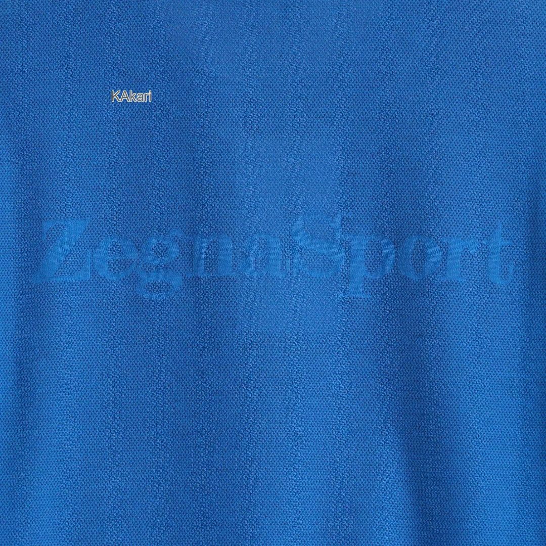 Ermenegildo Zegna ZEGNA Men's Letter Jacquard T-shirt Size US M / EU 48-50 / 2 - 7 Thumbnail