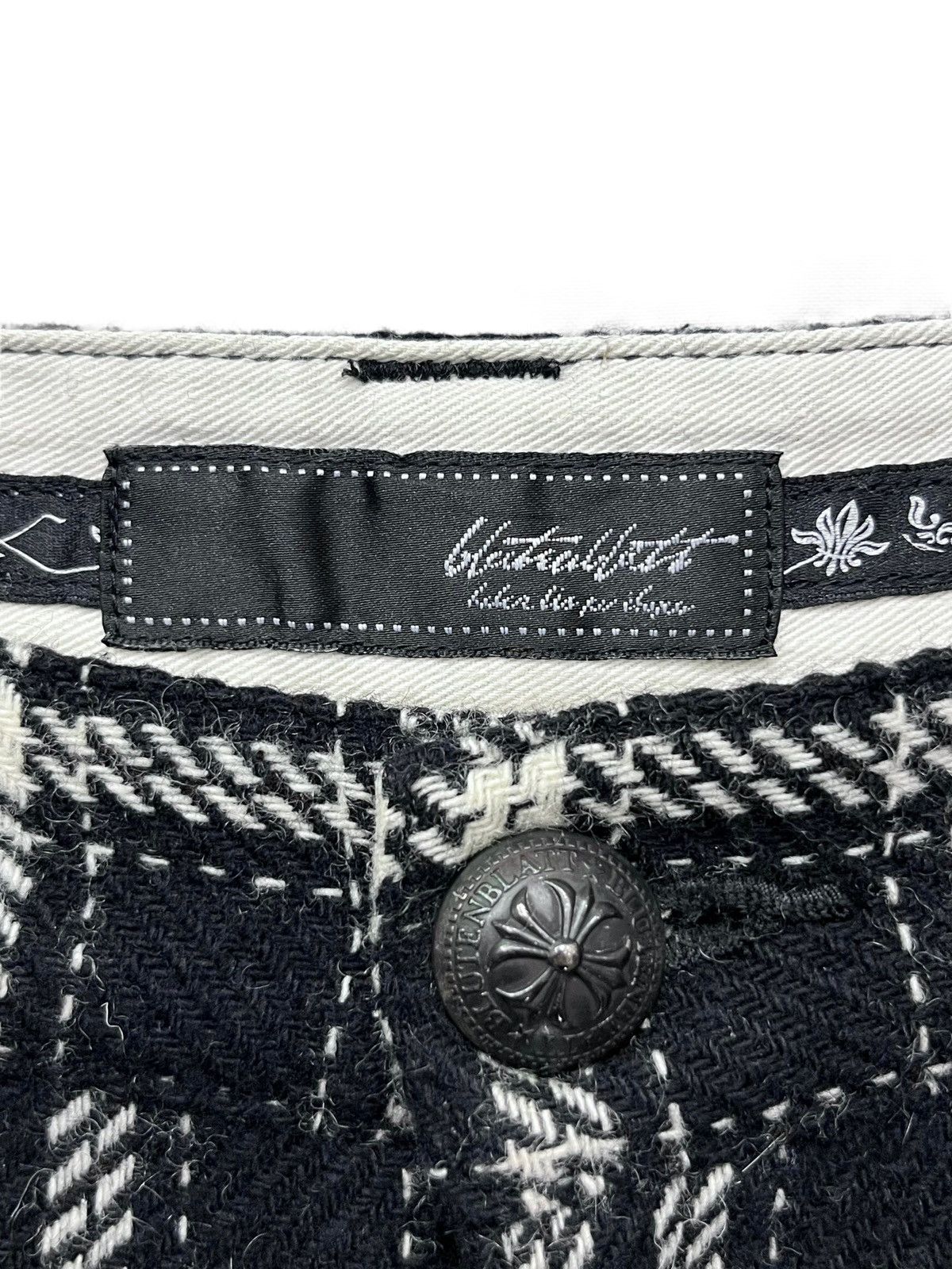 BLUTENBLATT Punk Gothic Flare Angola Twill Weave Wool Cargo