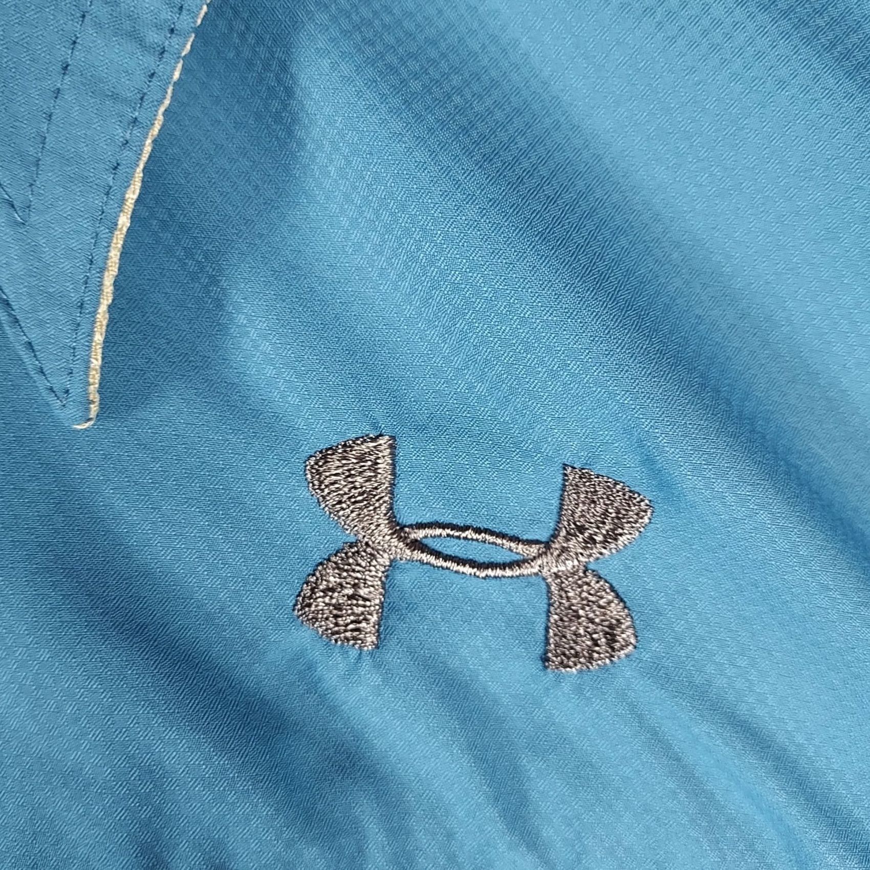 Under Armour Under Armour Men Long Sleeve Fishing Shirt Blue Medium Loose Fit Crew Neck Pullover Breathable Polyester Logo Size US M / EU 48-50 / 2 - 5 Thumbnail