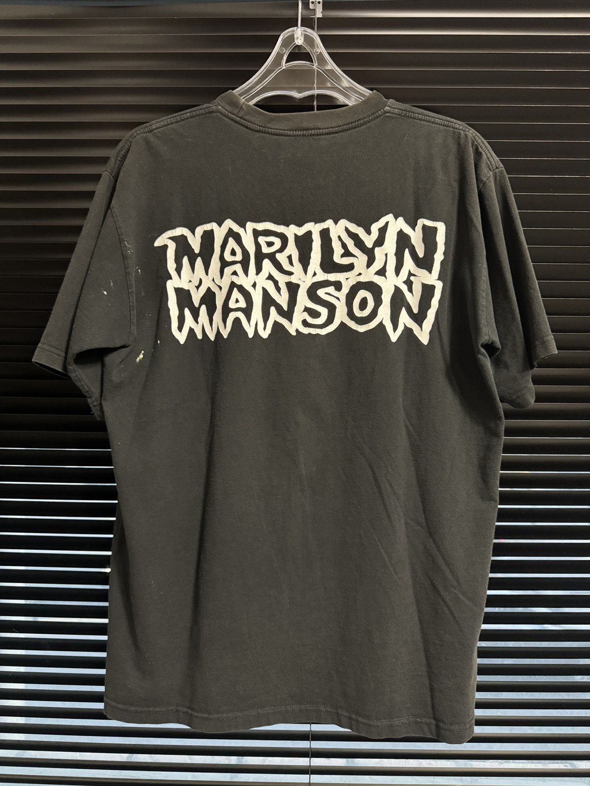 Vintage Vintage Marilyn Manson "The Reverend" Shirt Size US XL / EU 56 / 4 - 2 Thumbnail