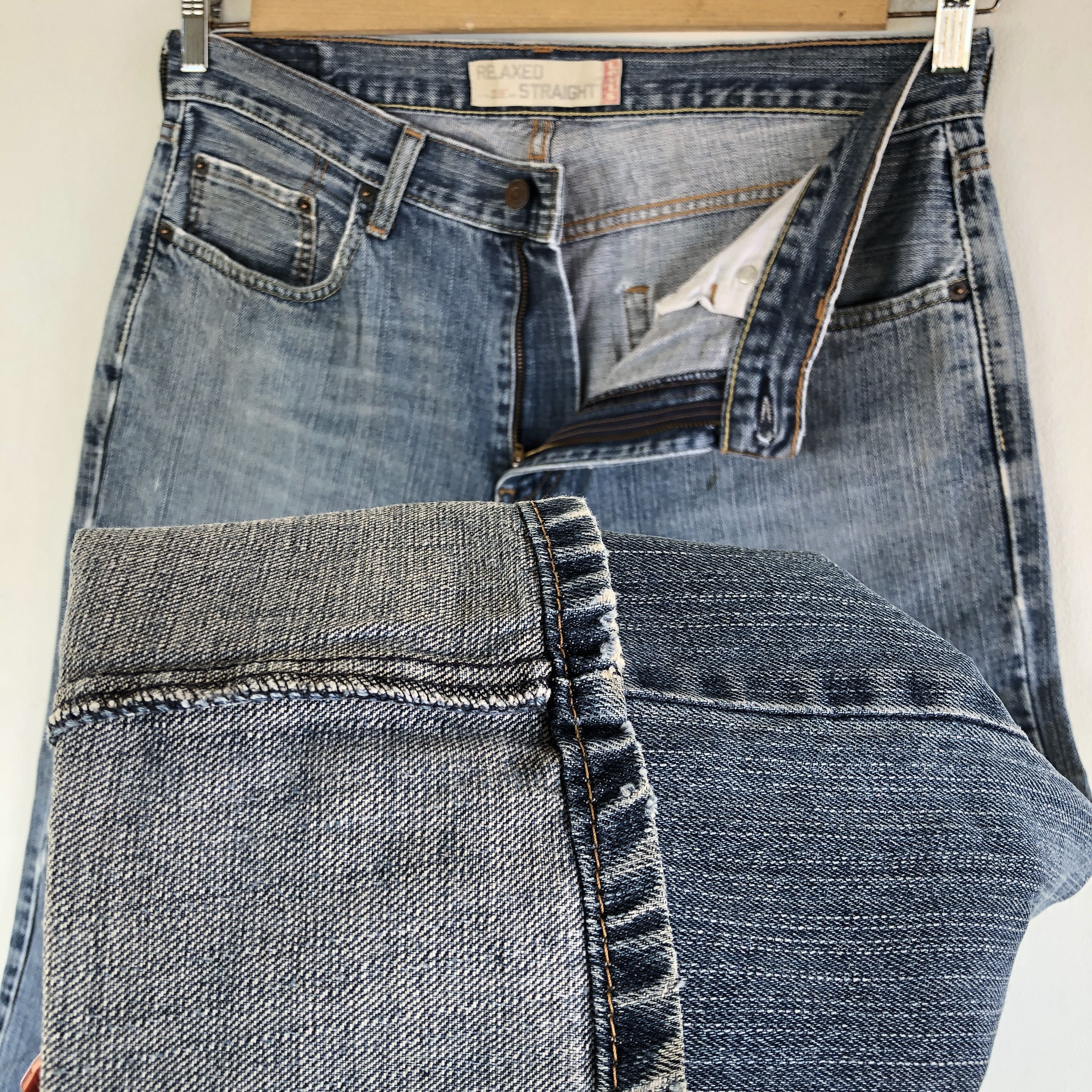 Levi's Vintage Levis Faded Jeans Levi's 559 Light Wash Denim Size US 34 / EU 50 - 8 Thumbnail